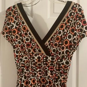 Short Sleeve Dress, midi length